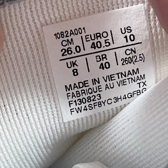 ASICS MATBLAZER Women Size 10 White Wrestling Shoes 1082A001 Boxing Grappling - Picture 8 of 8